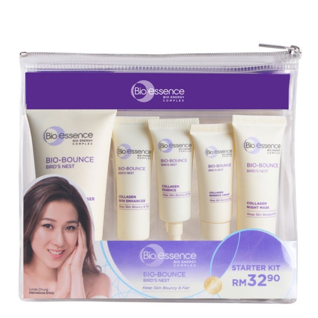 Bio Essence 5 Pc Bio Bounce Bird S Nest Collagen Starter Kit Travel Kit Shopee Malaysia