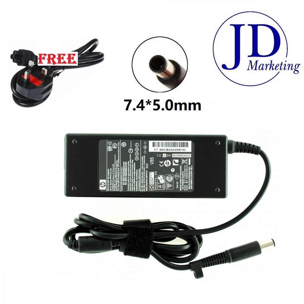 Laptop Replacement Charger for HP Elitebook 840 G1 Elitebook 840 G2  Notebook Adapter Charger 19V  (*) 90W | Shopee Malaysia