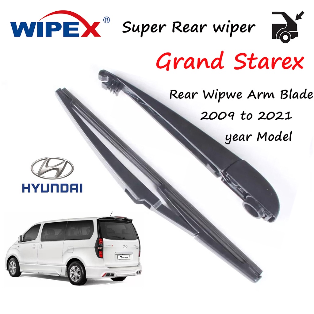 Geartronics Rear Wiper Arm & Blade Set For Kia Sportage 2011-2016 / Hyundai Tucson 2010-2015