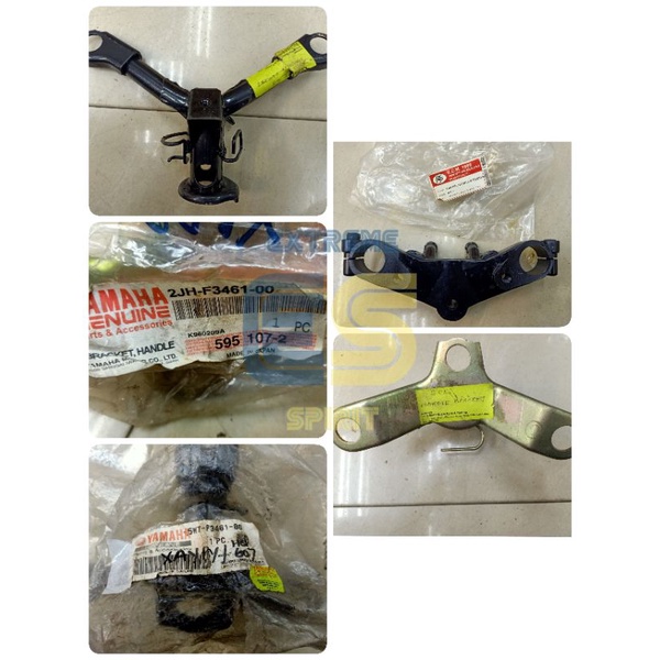 ORIGINAL FRONT HANDLE BRACKET COMP Y100 SRV SRE WAVE 125 RGV BRACKET