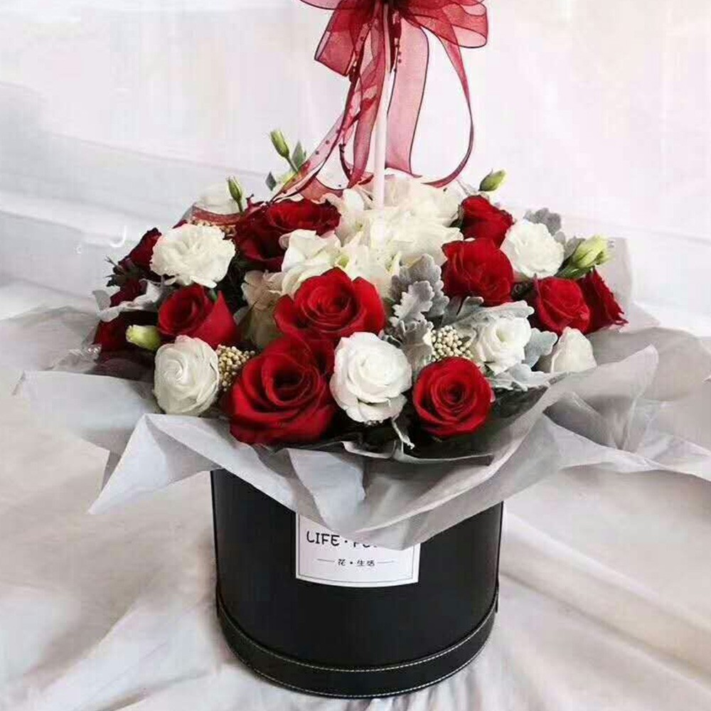 Artificial Flower Bucket 