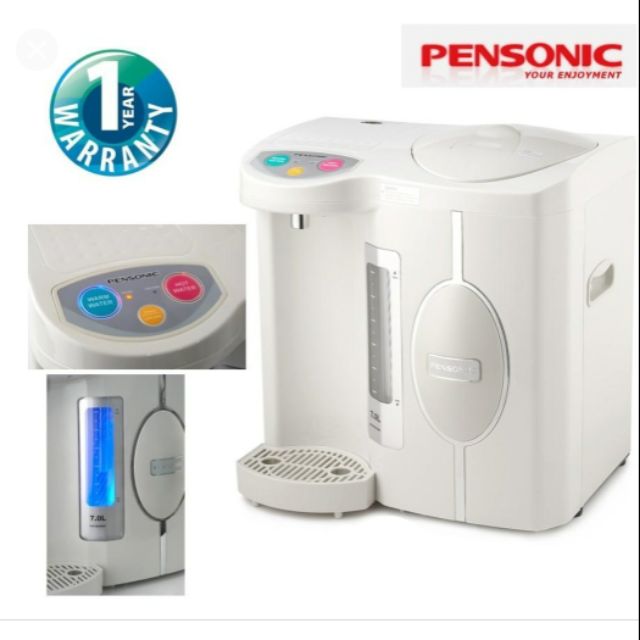 Pensonic Water Dispenser Hot/Warm Water 7L PWD200 Shopee Malaysia