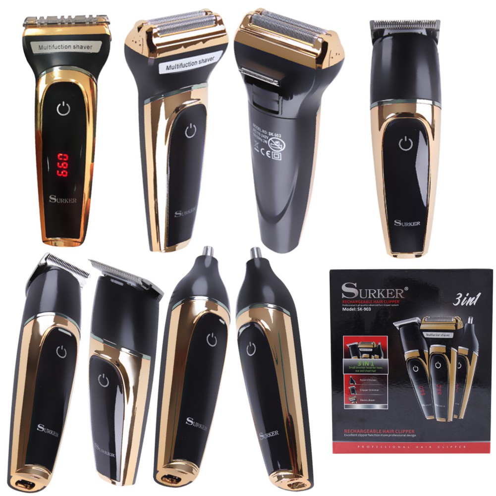 surker rechargeable hair clipper