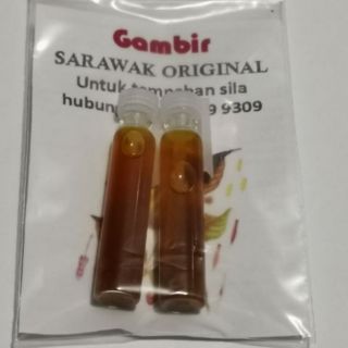 Ready Stock Gambir Sarawak Asli Cecair Spray Untuk Lambatkan Pancutan Sakit Gigi Gigitan Serangga Shopee Malaysia