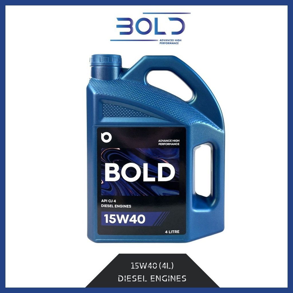 Petronas Engine Oil Bold 15w 40 4l Diesel Engine Oil Cj 4 Car Lubricant Minyak Hitam Enjin 15w40 4x4 Hilux Triton Shopee Malaysia