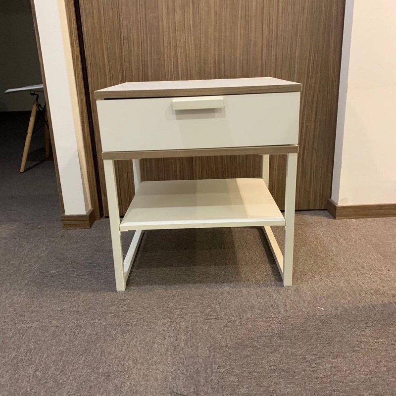*New* TRYSIL Bedside table White/light grey  45x40 cm 302.360.25 *IKEA* 