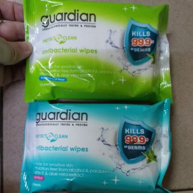 guardian wet wipes