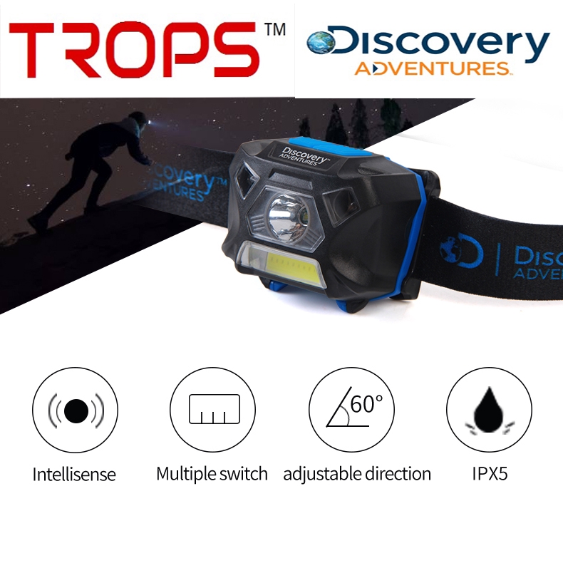 Discovery™ Adventures Wave Intellisense Smart Hand Motion Light Sensor IPX5 Waterproof Outdoor Camping