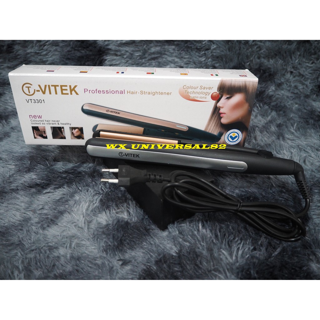 (READY STOCK)T-VITEK HAIR STRAIGHTENER (VT3301)