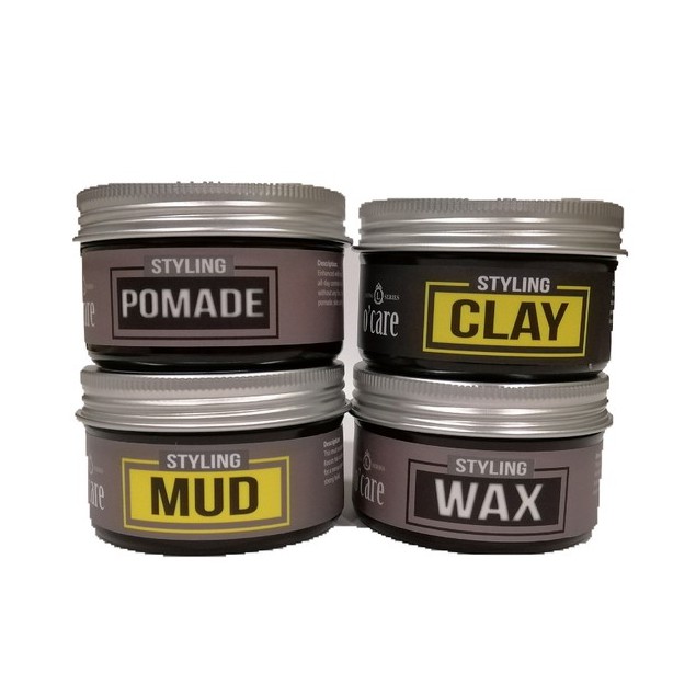 O'care Men's Hair Styling Mud/Clay/Wax/Pomade (100g) | Shopee Malaysia