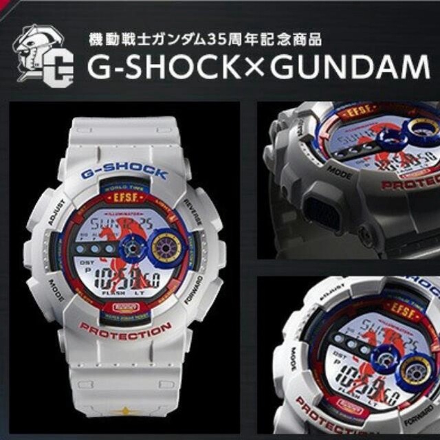Casio G Shock Gundam Collection 35th Anniversary Gd 100 Rx 78 Gundam Limited Edition Shopee Malaysia