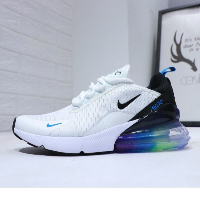 nike air max 270 flyknit white rainbow 