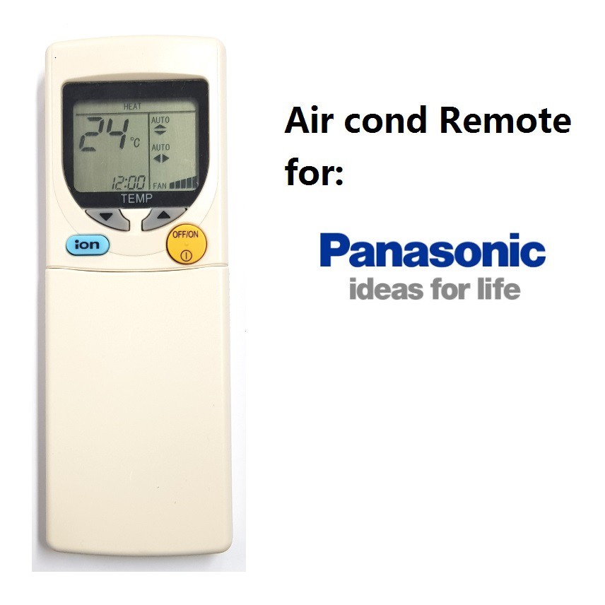 Panasonic Aircond Ion Air Conditioner Remote control A75C2624 A75C2178 A75C2195 A75C2620