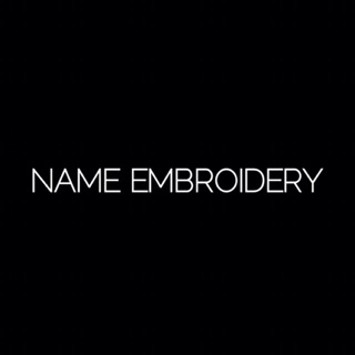 Name Embroidery (price for 1 name at 1 place - PLS READ before proceed place order)