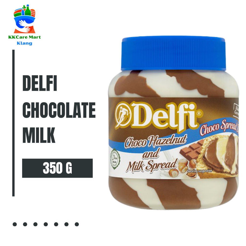 Delfi Choco Hazelnut and Milk Spread 350g Shopee Malaysia