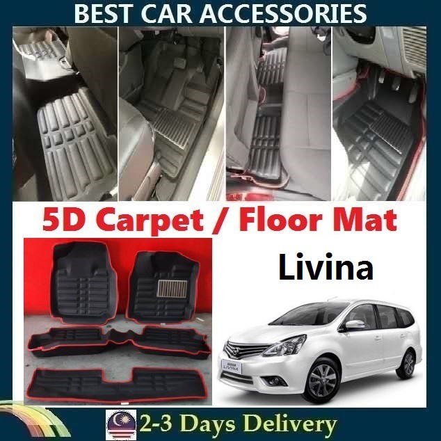Nissan Grand Livina X Gear 2006 2018 Hight Quality 5d Car Floor