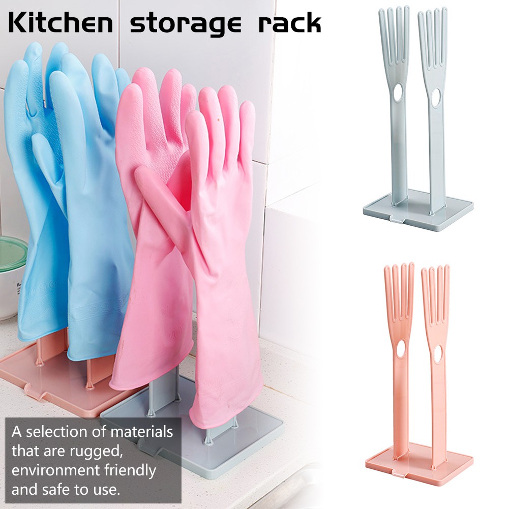 rubber glove stand