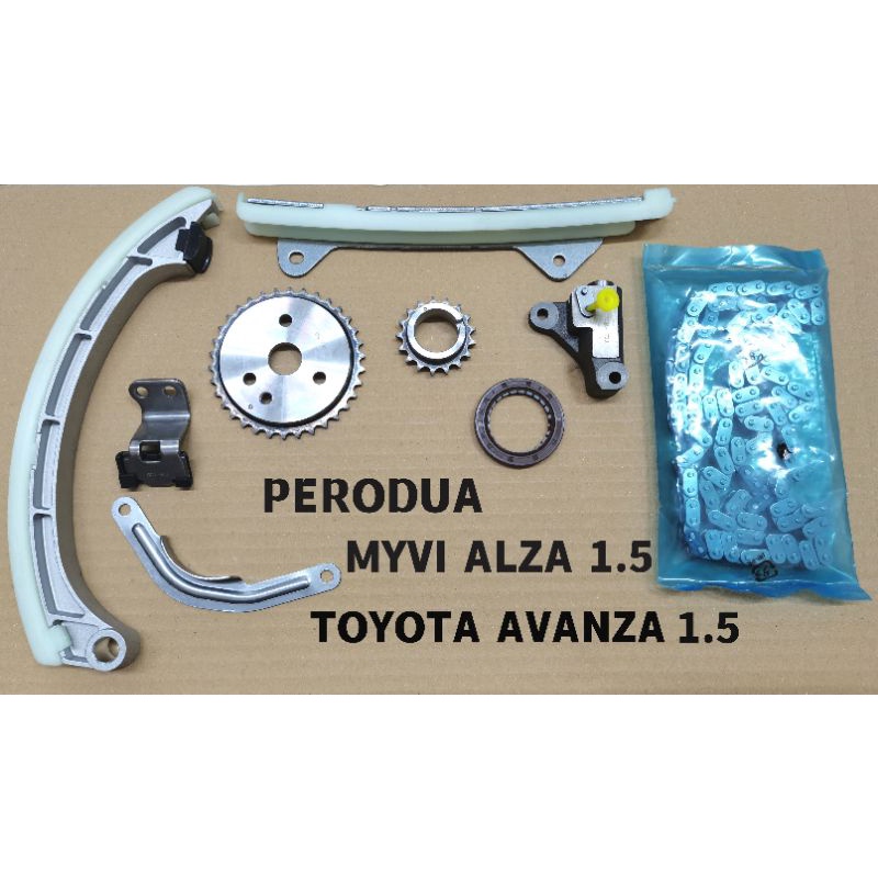 TIMING CHAIN SET PERODUA MYVI ALZA 1.5 AVANZA 1.5 13506BZ020 Shopee