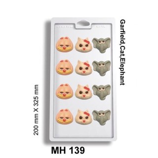 Cute Cartoon Animal Cetakan Jelly Coklat Bentuk Haiwan Comel Chocolate Jelly Mould 动物模型 Tan See Fong Shopee Malaysia