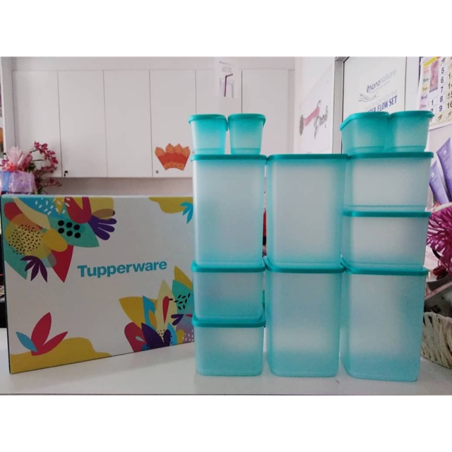 REAFY STOCK TUPPERWARE Sea Breeze Set