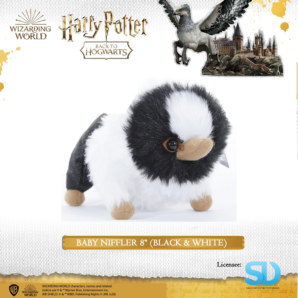 Wizarding World Fantastic Beast Baby Niffler Black White 8 Shopee Malaysia