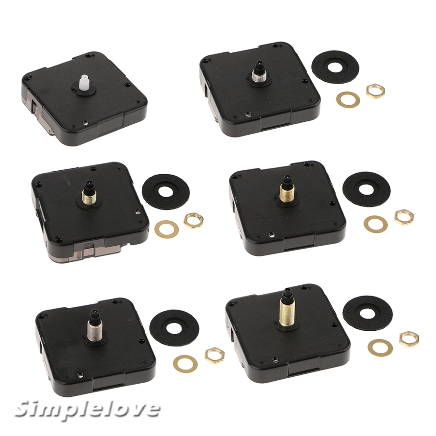 Replacement Quartz Clock Mechanism Multiple Movement Hands DIY Repair