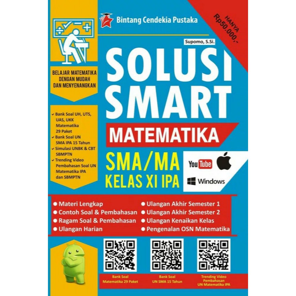 Solusi Smart Matematika Sma Ma Kelas Xi Ipa Shopee Malaysia