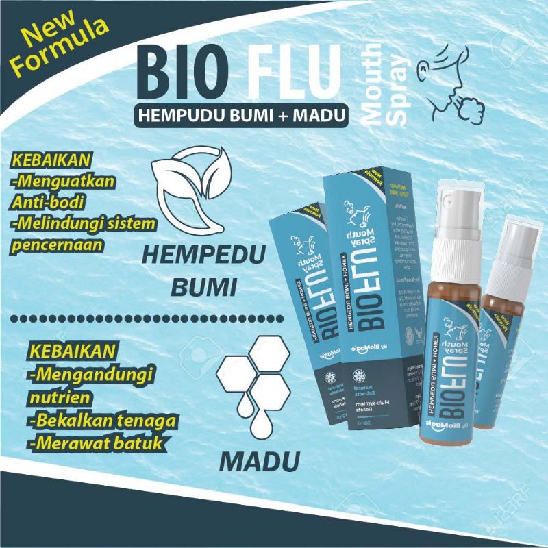 Bioflu Mouth Spray Tingkatkan Imunisasi (Rawatan Awal Kovid) | Shopee ...