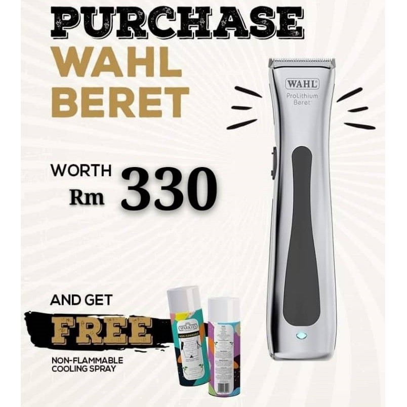 wahl professional prolithium series beret