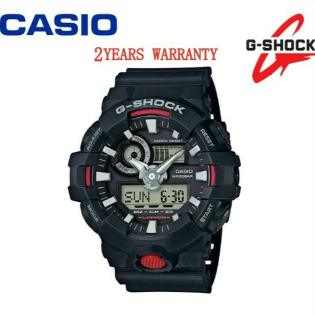 2years Warranty Casio G Shock Ga 700 1a Original Men Youth Sport Ga 700 1adr Shopee Malaysia