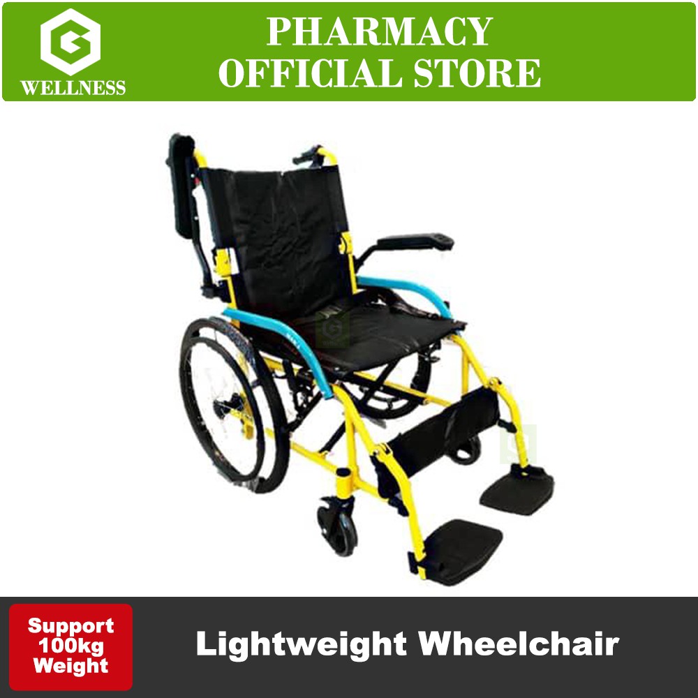 lightweight aluminium frame wheelchair