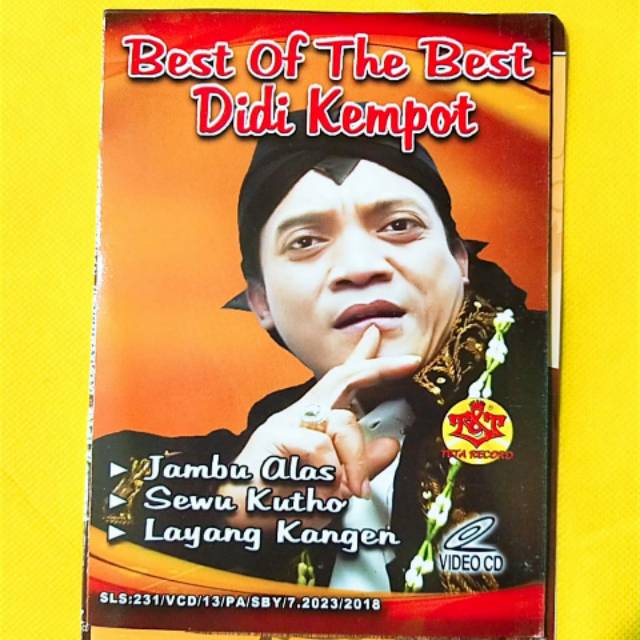 Original VCD karaoke best of the best Didi kempot Shopee Malaysia