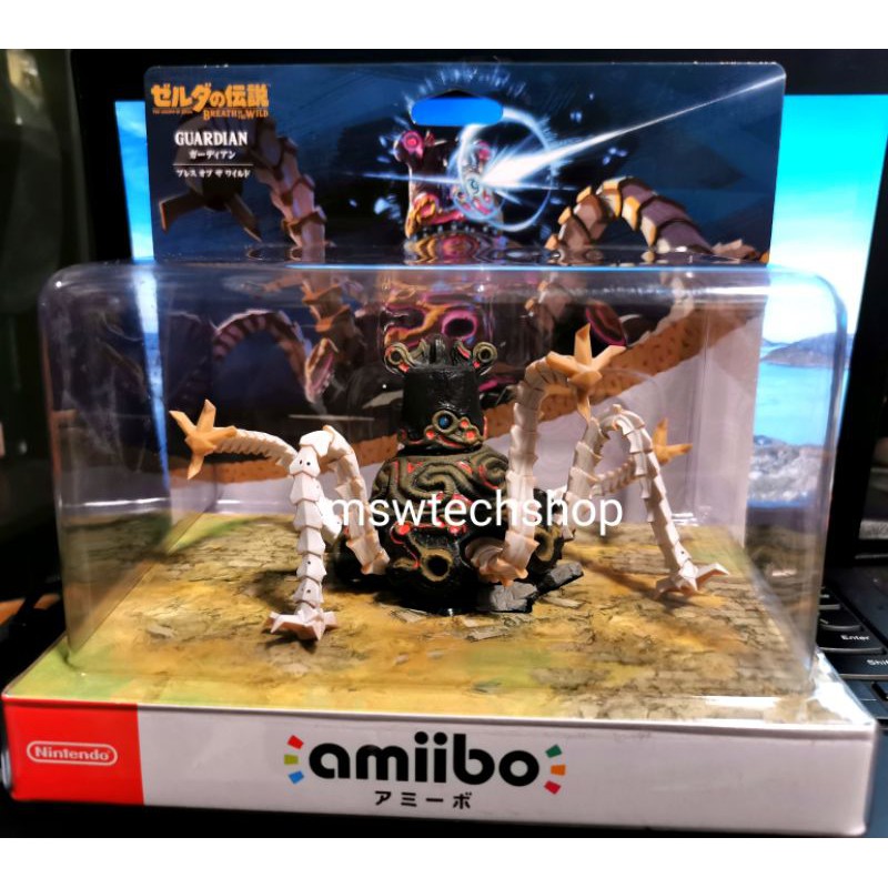 Ready Stock Nintendo Switch Wiiu Amiibo Legend Of Zelda Breath Of The Wild Guardian Shopee Malaysia