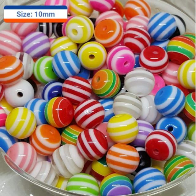 Glass Beads 10mm (100pcs) | Shopee Malaysia