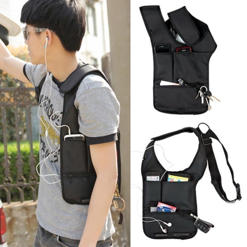 hidden underarm shoulder bag