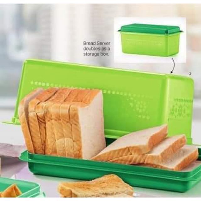 Tupperware Mosaic Bread Server 3.0L 3L Bread Keeper Shopee Malaysia