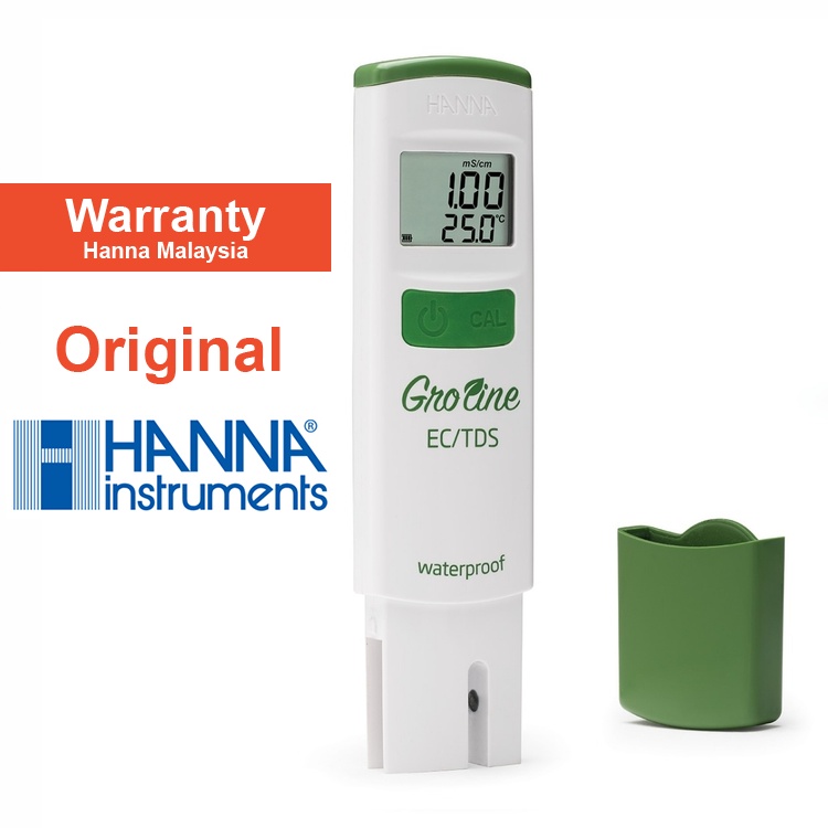 Hanna GroLine Waterproof EC/TDS Tester HI98318 Hanna Instruments HI