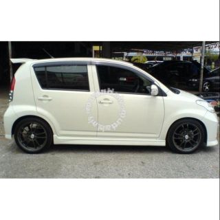 Perodua Myvi 2018 2019 Drive68 Drive 68 Rear Skirt Bodykit 