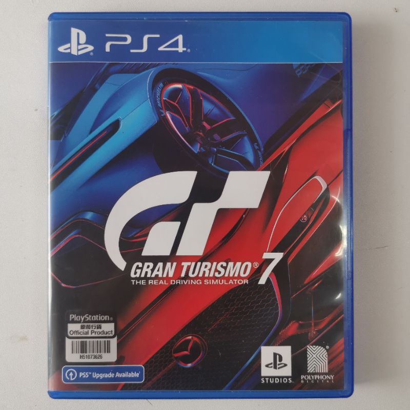 GT7 GRAN TURISMO 7 USED PS4 GAMES Shopee Malaysia