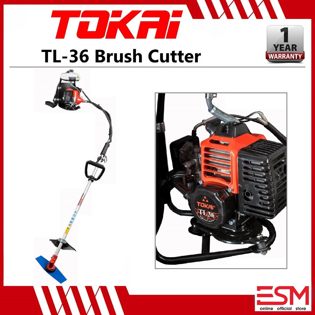 TOKAI BRUSH CUTTER TL-36 MESIN RUMPUT (2 STROKE) | Shopee Malaysia