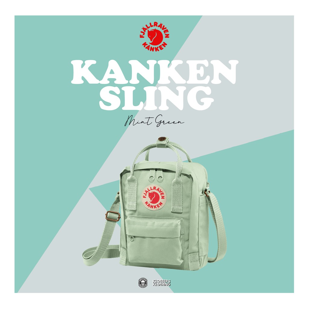 fjallraven kanken mint