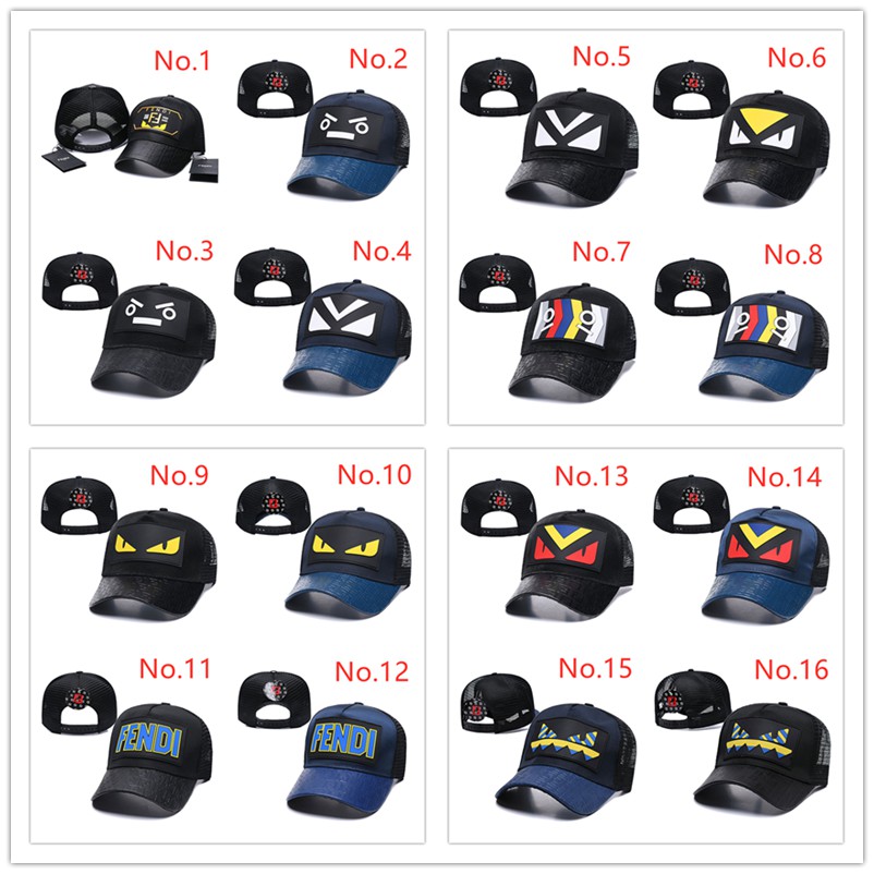 fendi monster eyes hat