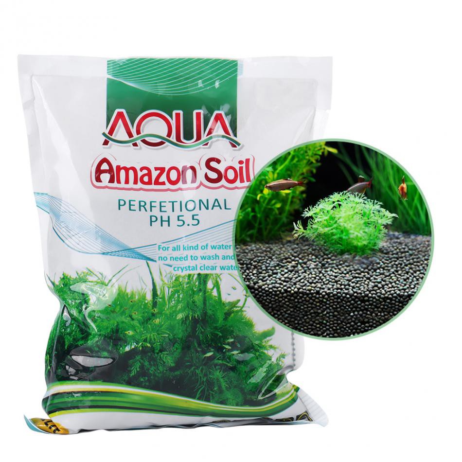 Ready Stock 1l 3l Aqua Amazon Soil For Aquarium Planted Tank Water Plant Soil Sand Aquascape Ada Quality Shopee Malaysia