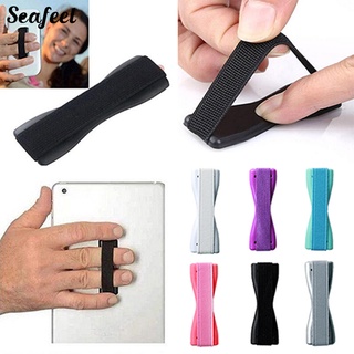 (Seafeel) Finger Holder Anti Slip One-handed Design ABS Universal Phone Grip for Phone