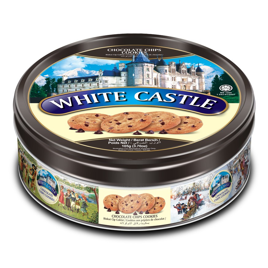 White Castle Chocolate Chips Cookies 105gm (The Perfect Wedding Door