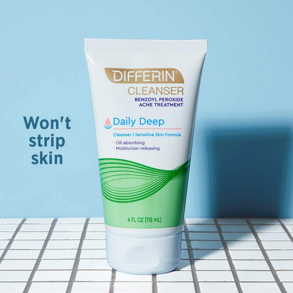 differin face cleanser
