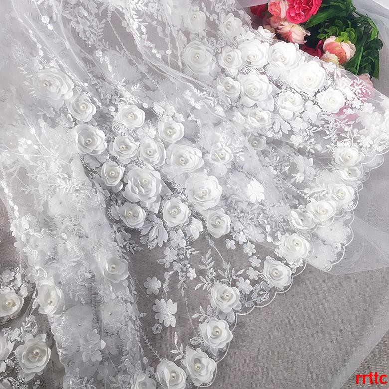 lace material for wedding dress