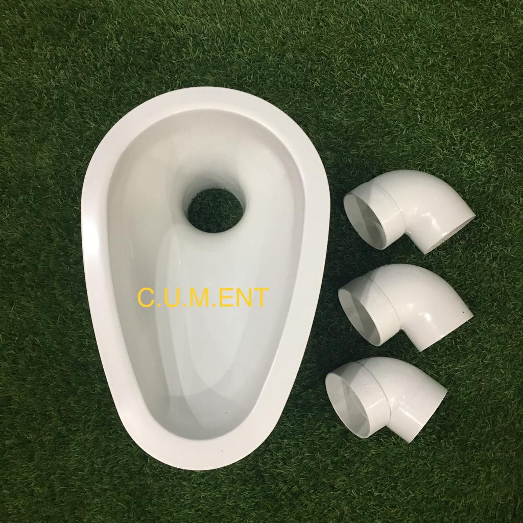 Tandas Plastik Cangkung Mangkuk Tandas Plastik Plastic Toilet Bowl Techplas Shopee Malaysia