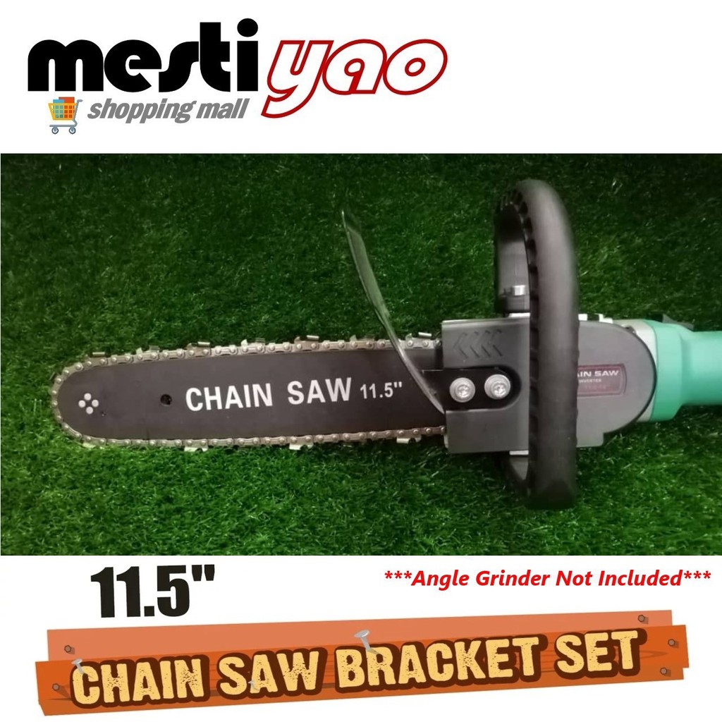 11.5 Inch Chainsaw Bracket Attachment Set W/Out Angle Grinder [READY STOCK] Shopee Malaysia