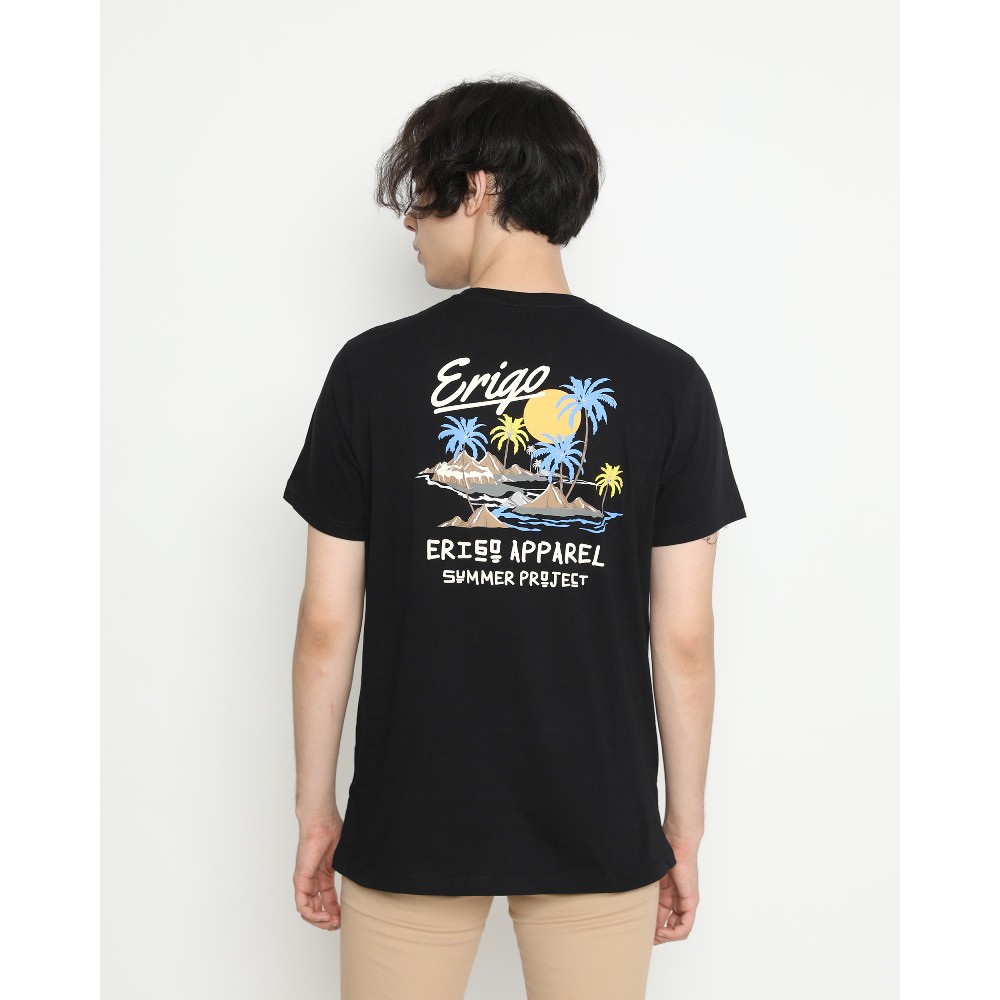 Erigo T-Shirt Project Summer Black | Shopee Malaysia